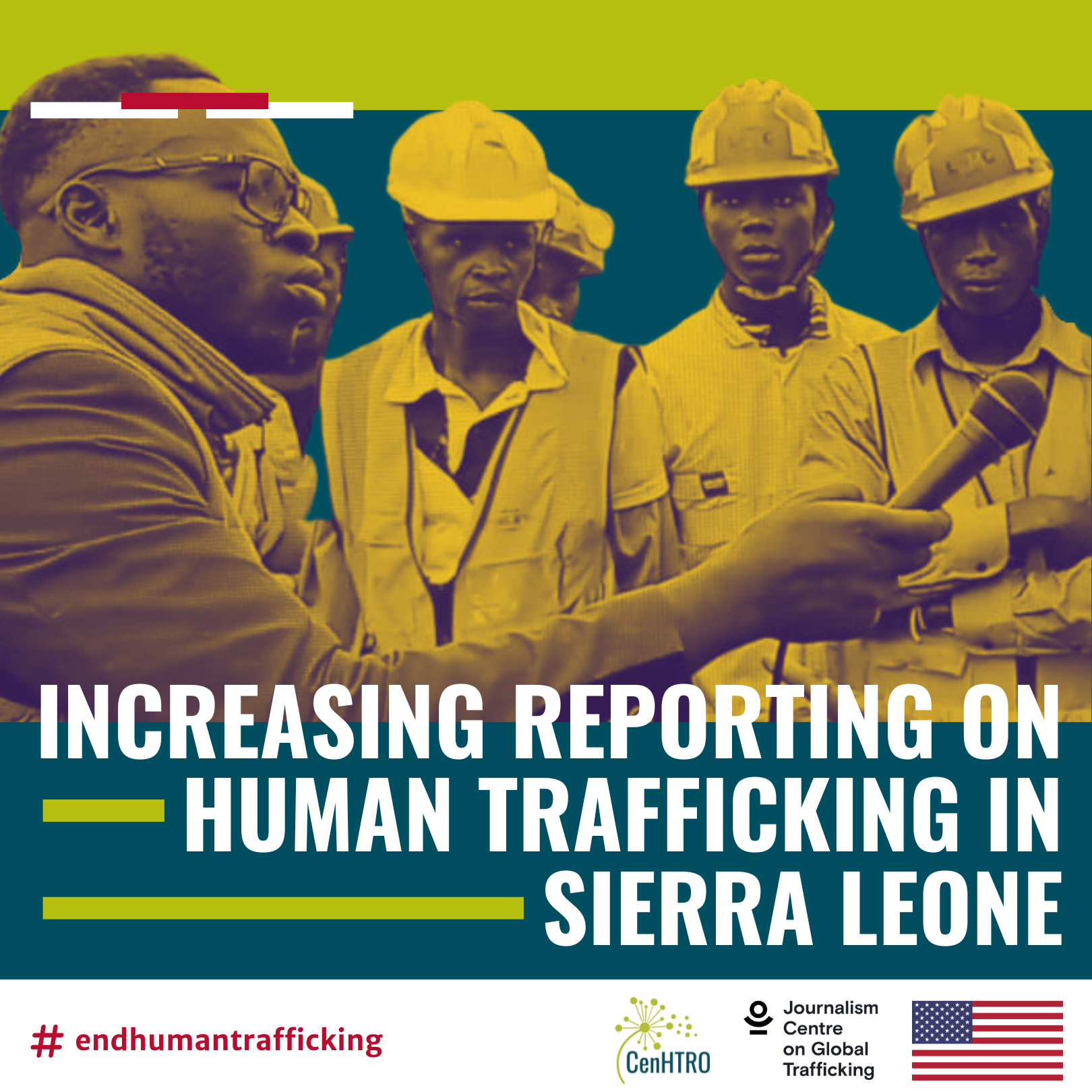 Increasing reporting on human trafficking in Sierra Leone